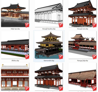 日式古建 官式建筑